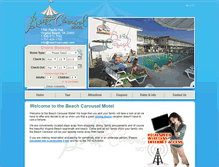 Tablet Screenshot of beachcarousel.com